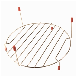 Universal grillrist i to højder til mikroovn - Ø 30 cm.